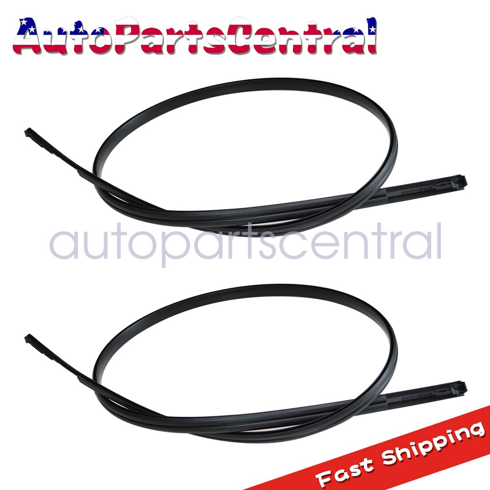 2 x Roof Drip Moulding Left & Right Side fit for Toyota 2007-11 Yaris Sedan US