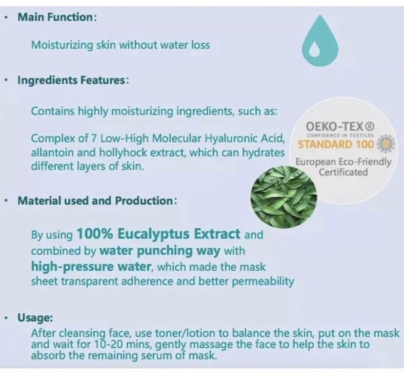 Nu Skin Ultimate Waterfull Mask (8 Sheets)