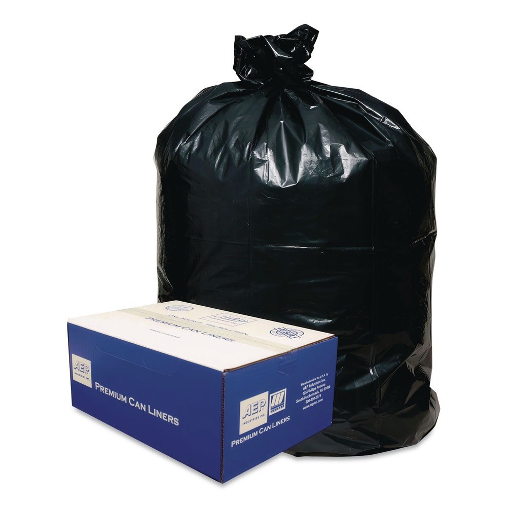 Classic 242315B 24" x 23" Linear Low-Density Can Liners (25 BG/RL, 20 RL/CT) New