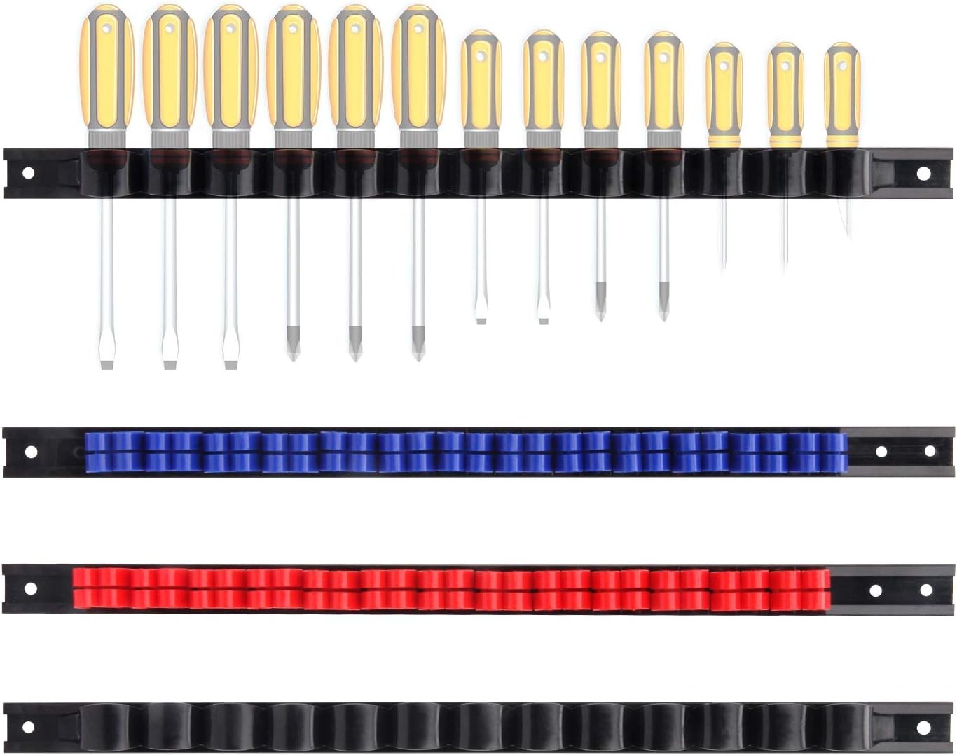 4 pcs Screwdriver Organizer and Wrench Organizer, Hand Tool Holder