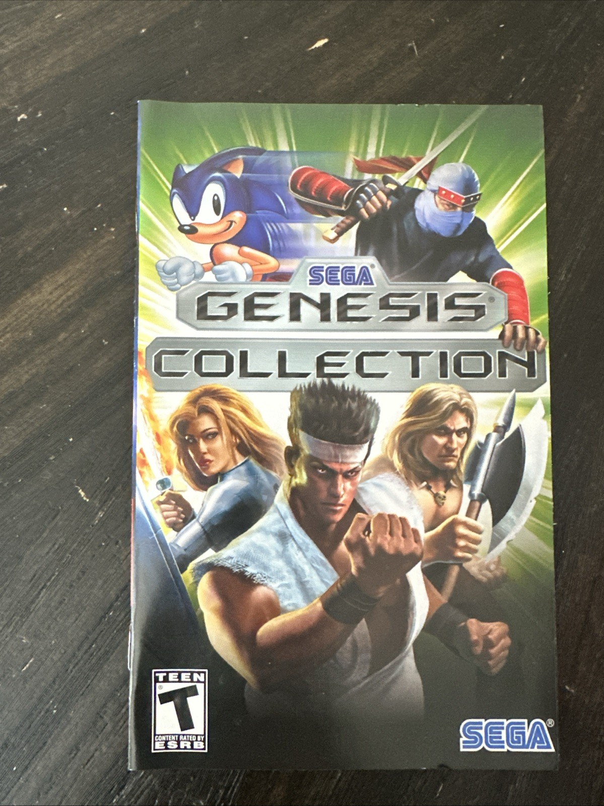 PlayStation 2 PS2 Manual Only Sega Genesis Collection