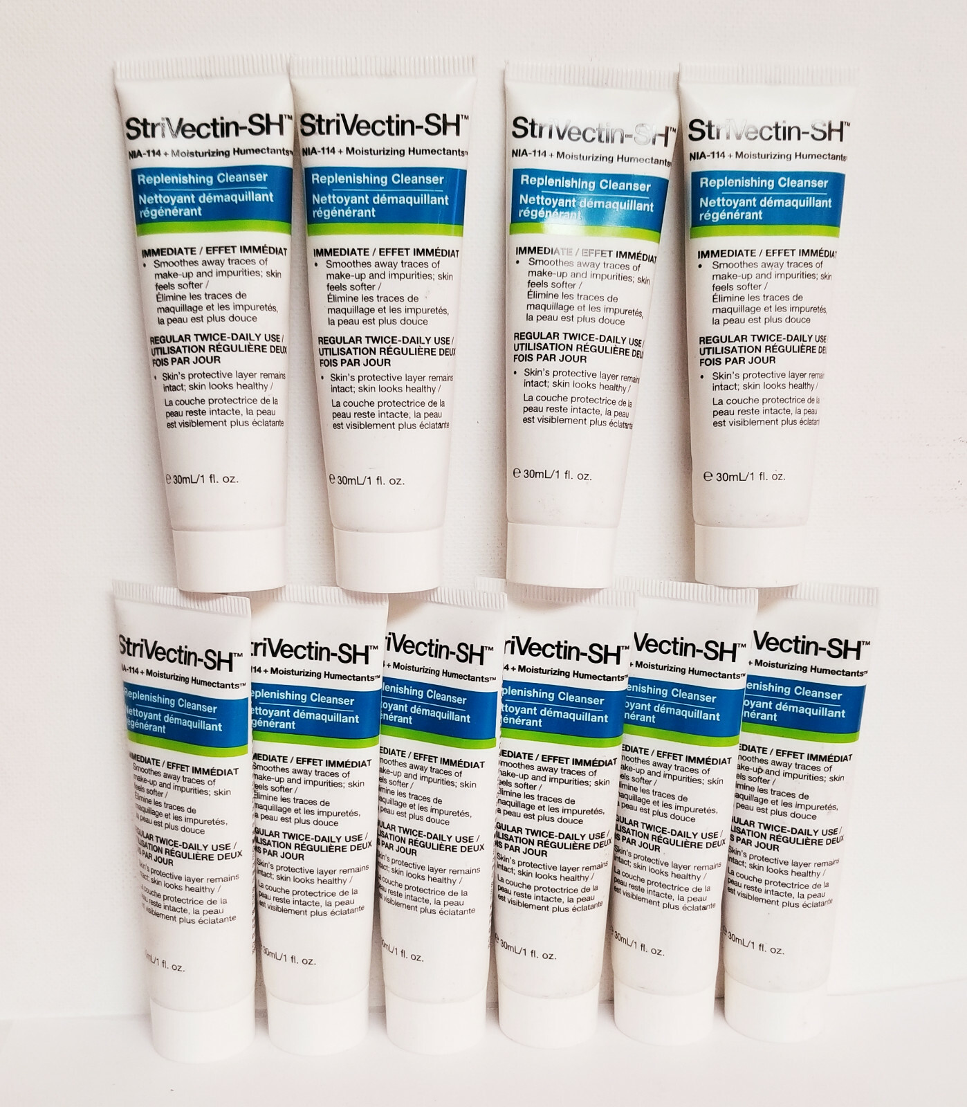 StriVectin SH NIA-114 Replenishing Cleanser 1 fl. oz. x 10 = 10 fl. oz. Total