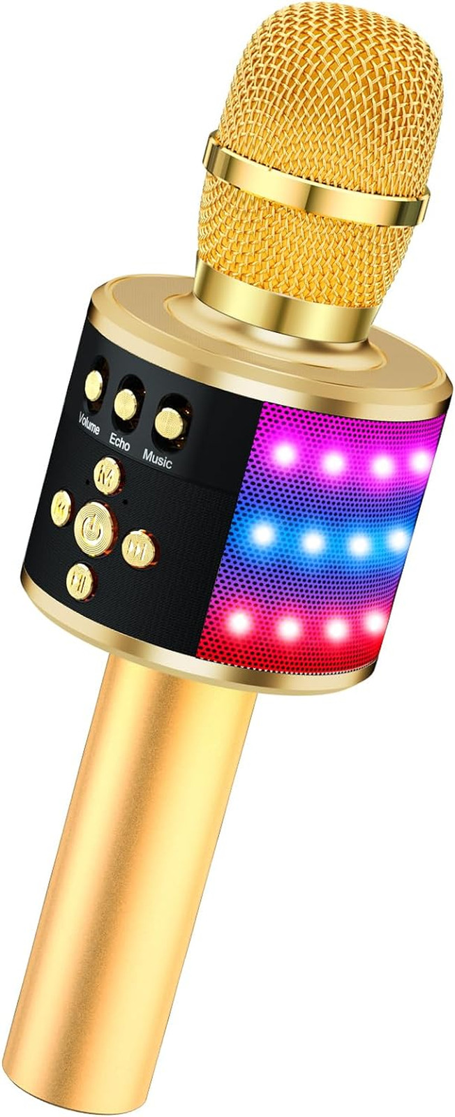 Karaoke Microphone for Kids & Adults - Bluetooth Microphones Singing Mic with Di