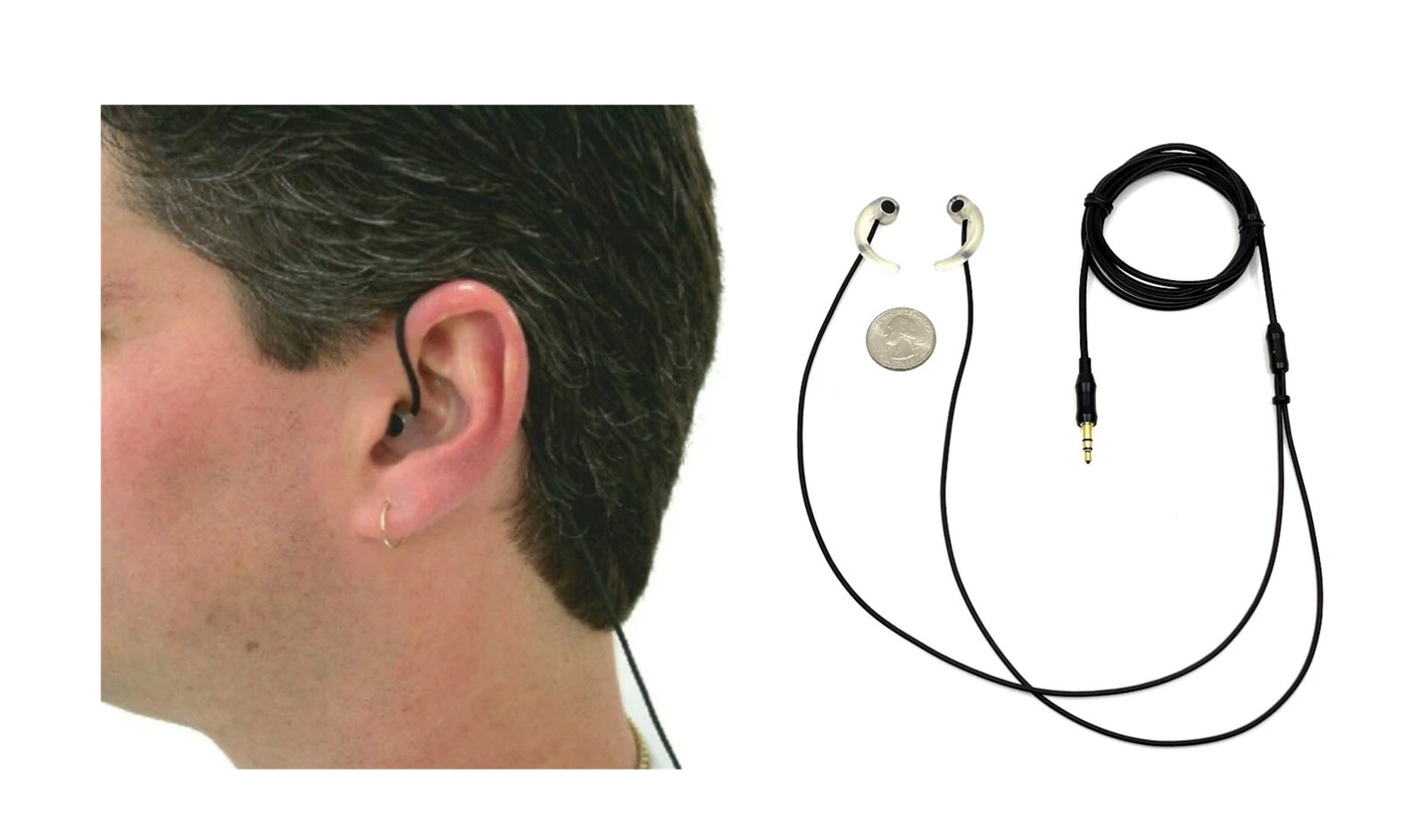 IN-EAR BUD MICROPHONES HIGH QUALITY RECORDING SOUND PROFESSIONALS