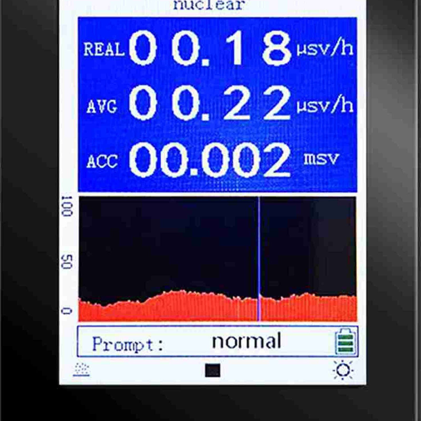 Nuclear Radiation Detector Accurate Sensitive Geiger Counter Real Time β γ X Ray