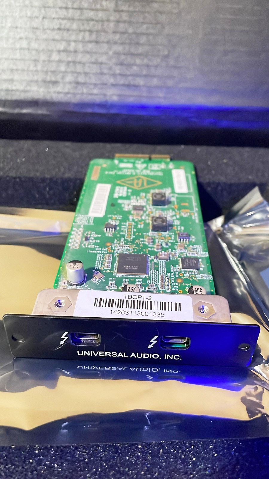 UAD Universal Audio Thunderbolt 2 Option Card for Apollo Firewire interf G2U