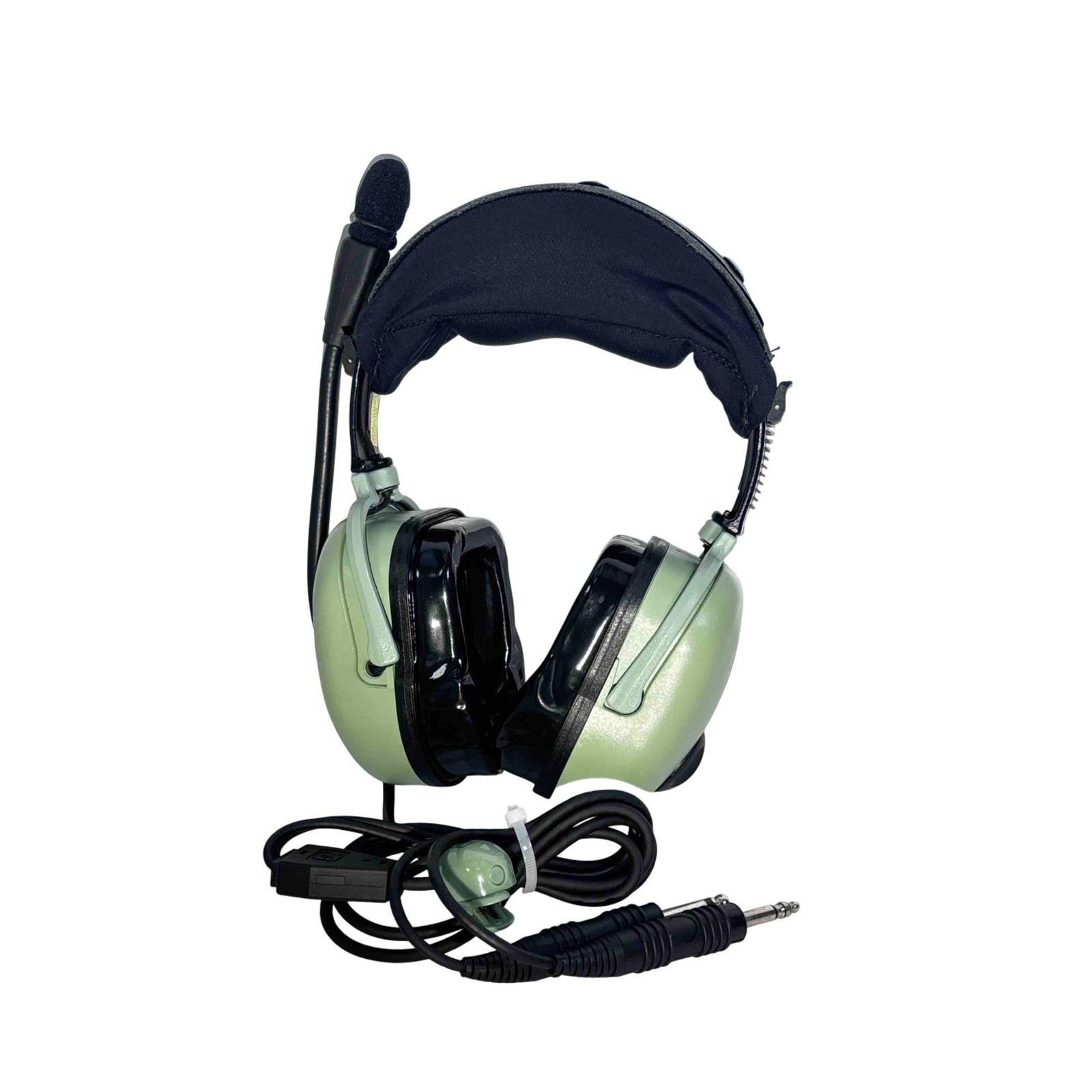 David Clark H20-10 (12507G-46) Aviation Headset - Untested See Description