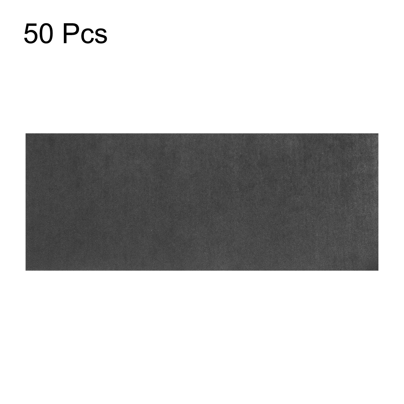 50pcs Sandpaper 1200 Grit Waterproof Backing Abrasive Wet Dry Sanding Sheets