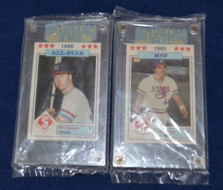 1986 Southern League All-Star #14 JOSE CANSECO  MARK MCGWIRE HUNTSVILLE STARS