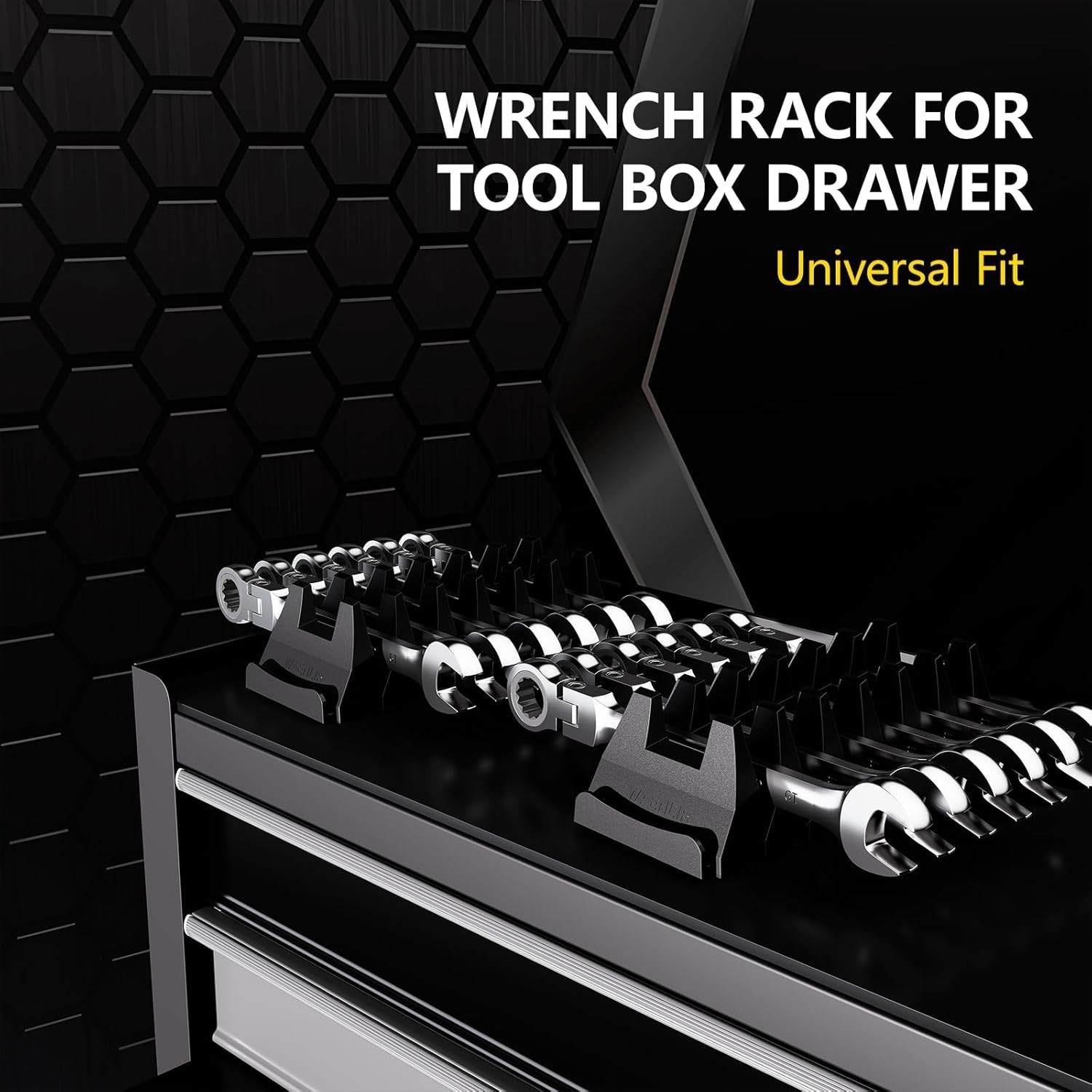 12PCS Magnetic Wrench Organizer Set - Customizable & Efficient Tool Storage
