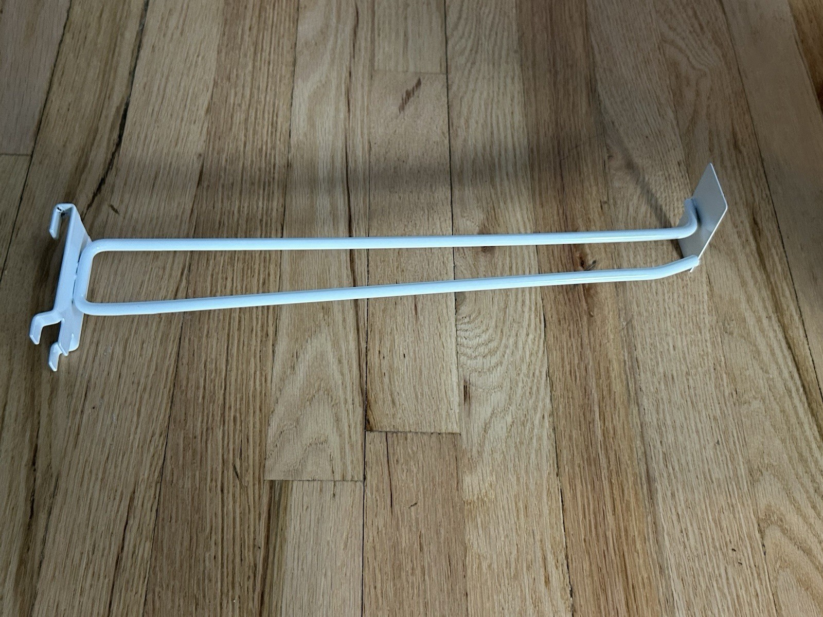 White Heavy Duty 15” Grid Wall Scanner Hook