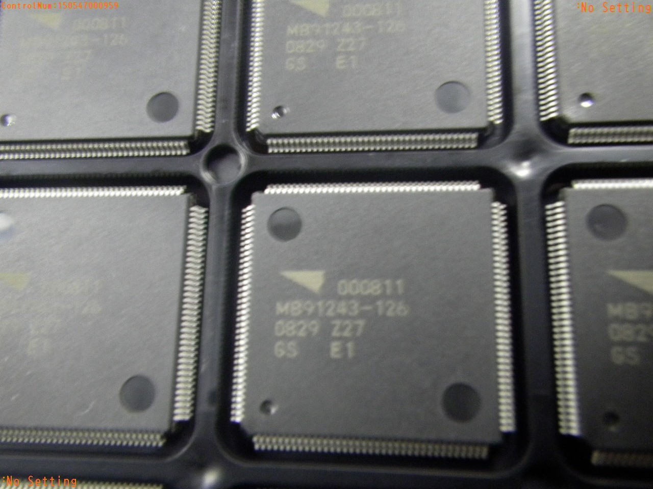 MB91243PFV-GS-126E1 - FUJITSU LTD - - Microcontroller IC 144-LQFP ( 5 pcs