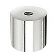 316 Polished Stainless Clad Aluminum Standoff Base 1-1/2" Diameter by 1" Long