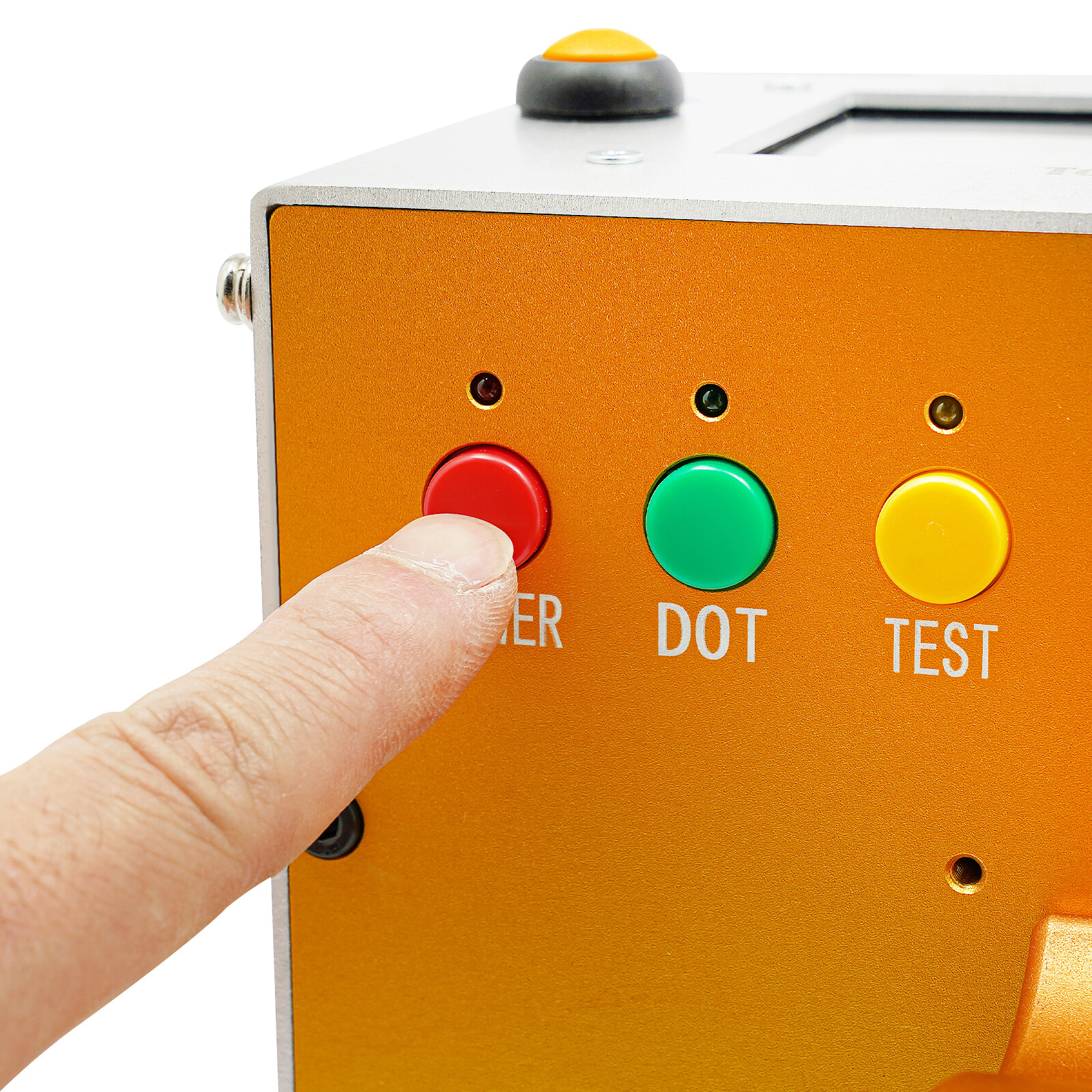 Portable Metal VIN Code Engraving Printer Touch Screen Dot Peen Marking Machine