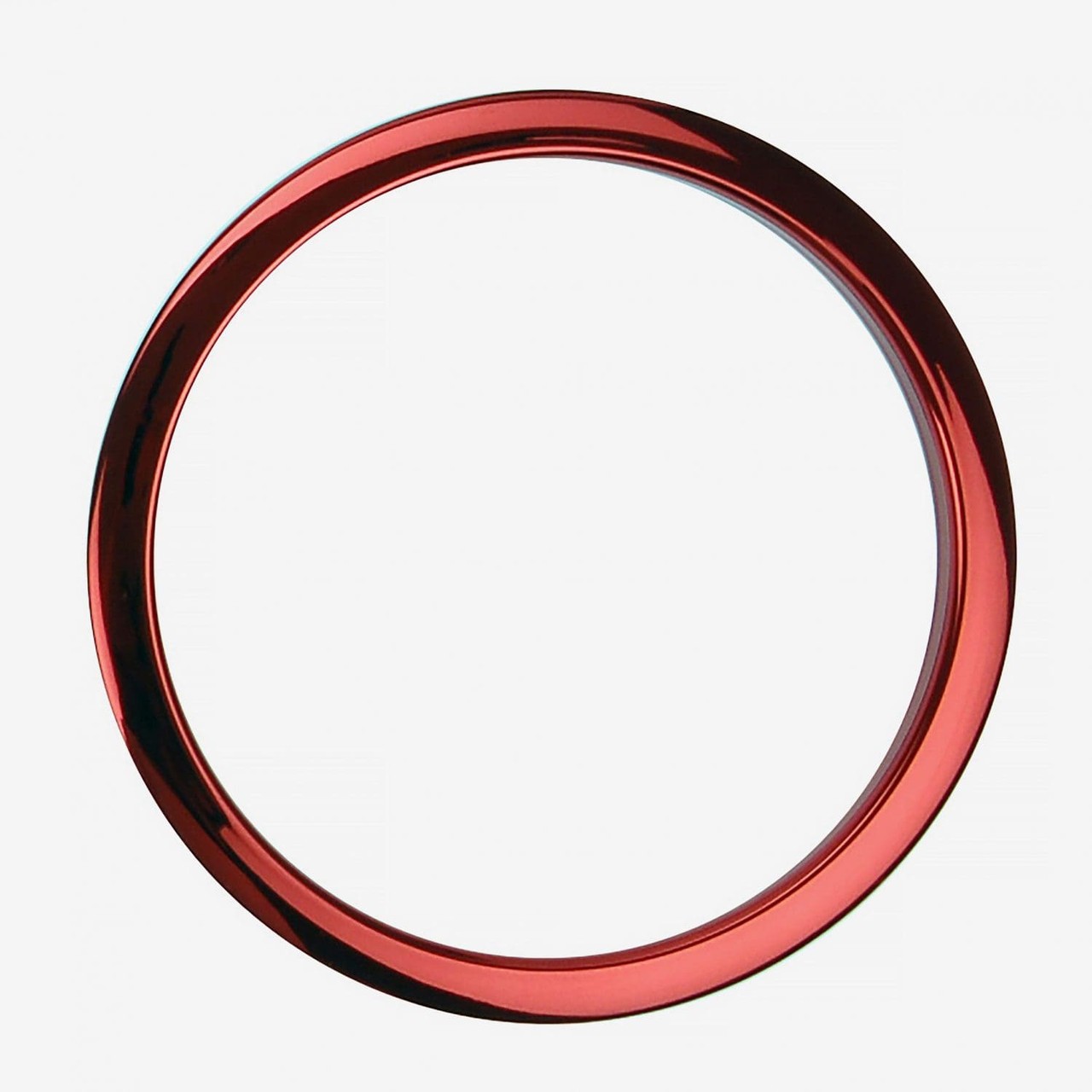 Bass Drum O's 6 inch Bass Drum Port - Red Chrome