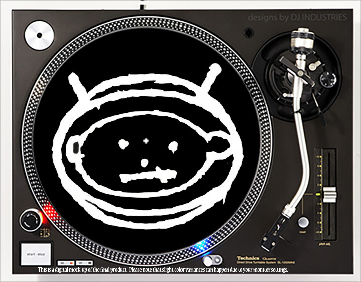 U2 Atchung Baby - 7"-12" DJ slipmat slip mat LP turntable record player