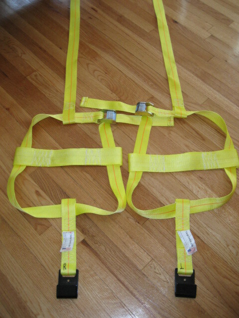 Master Tow Brand WHEEL STRAPS Geniune OEM Car Dolly Trailer Tiedowns  FREE SHIP