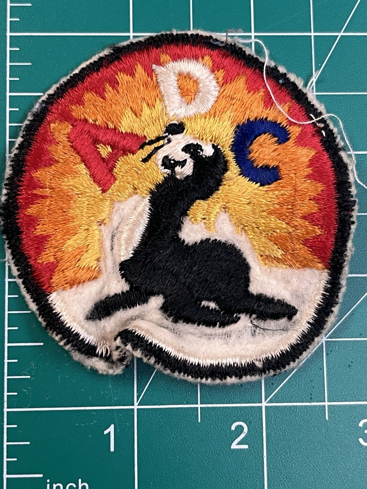 WWII ADC Alaska Defense Command Patch