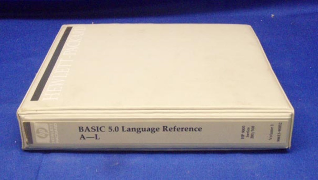 HP BASIC 5.0 Language Reference A-L Manual