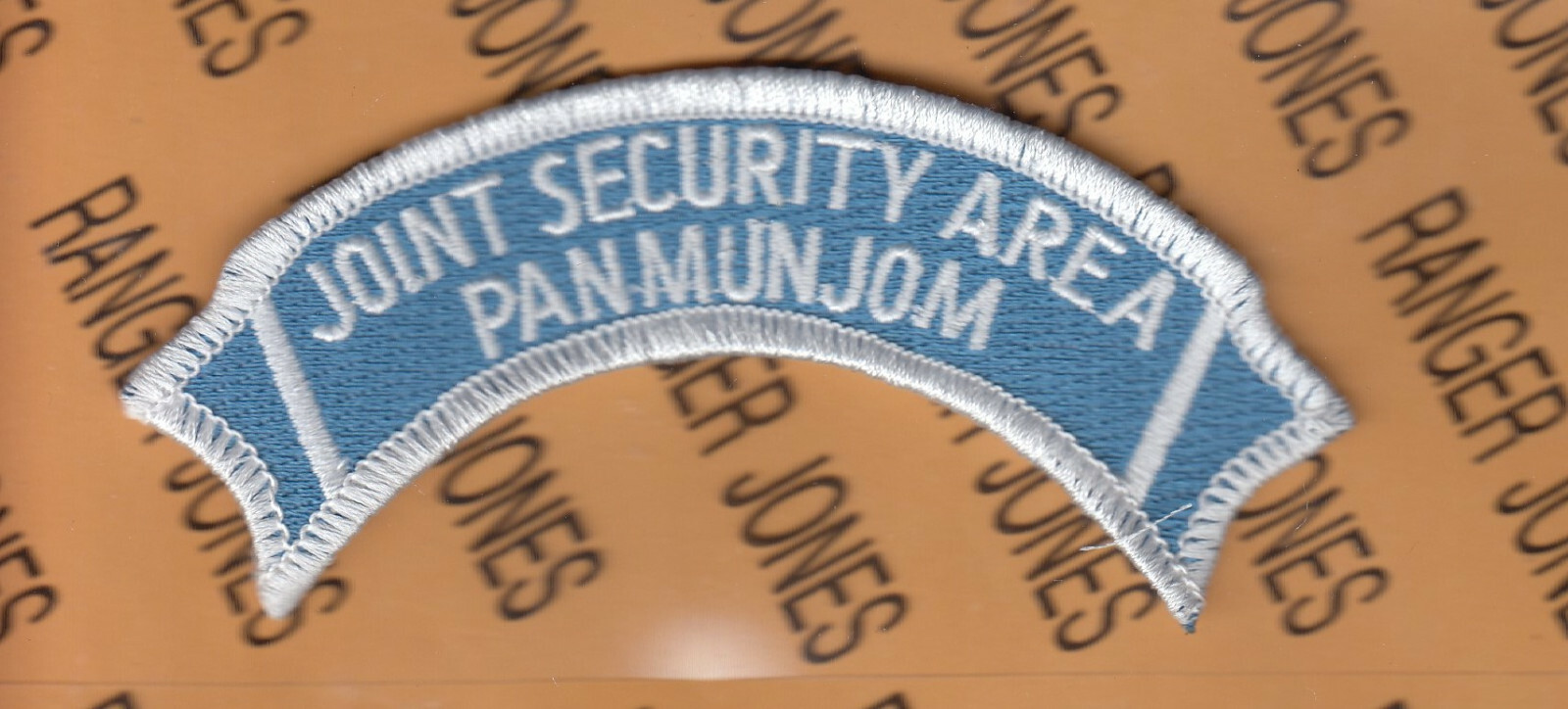 Joint Security Area Pan Mun Jom JSA shoulder scroll patch B