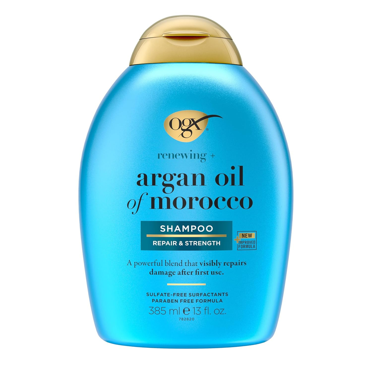 Renewing + Argan Oil of Morocco Shampoo, Damage Repairing Shampoo & Argan Oil to