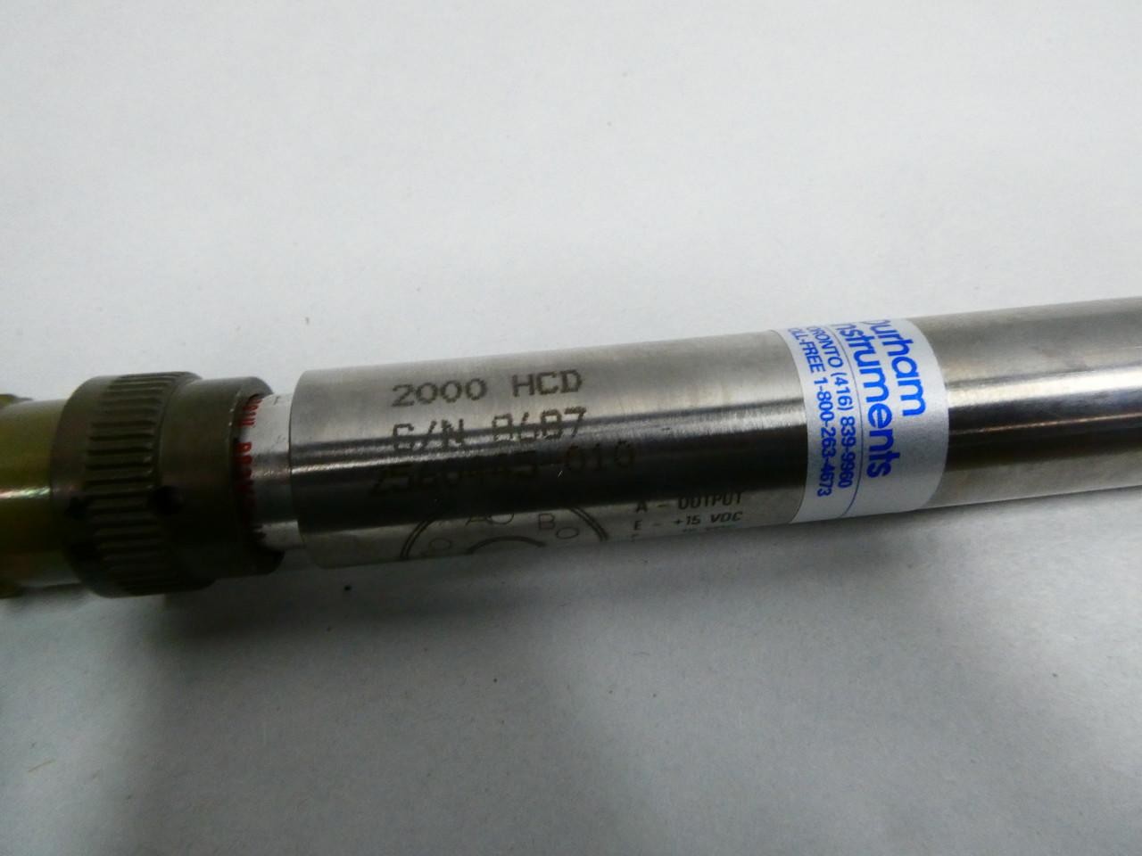 Lucas Schaevitz 2000 HCD Hermetically Sealed Dc Lvdt