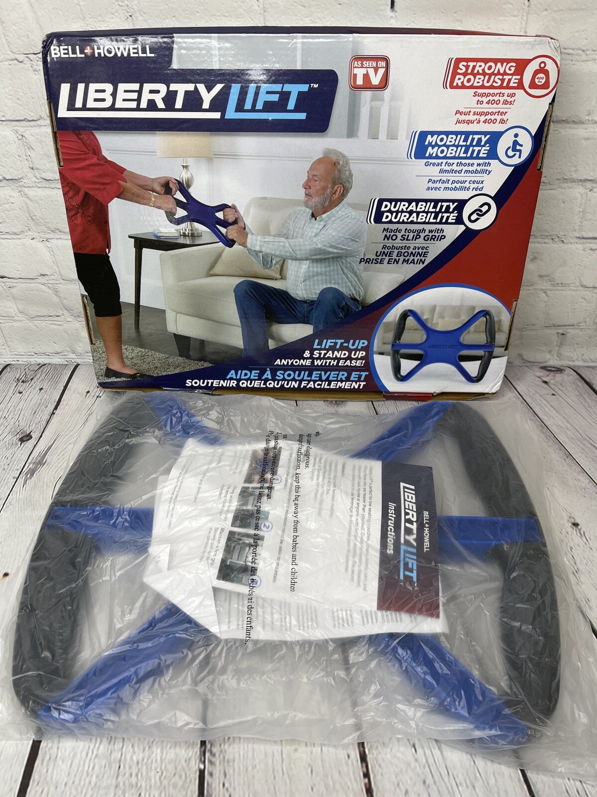 Bell & Howell Emson Liberty Lift Stand Assist Device As Seen On TV NEW OPEN BOX!