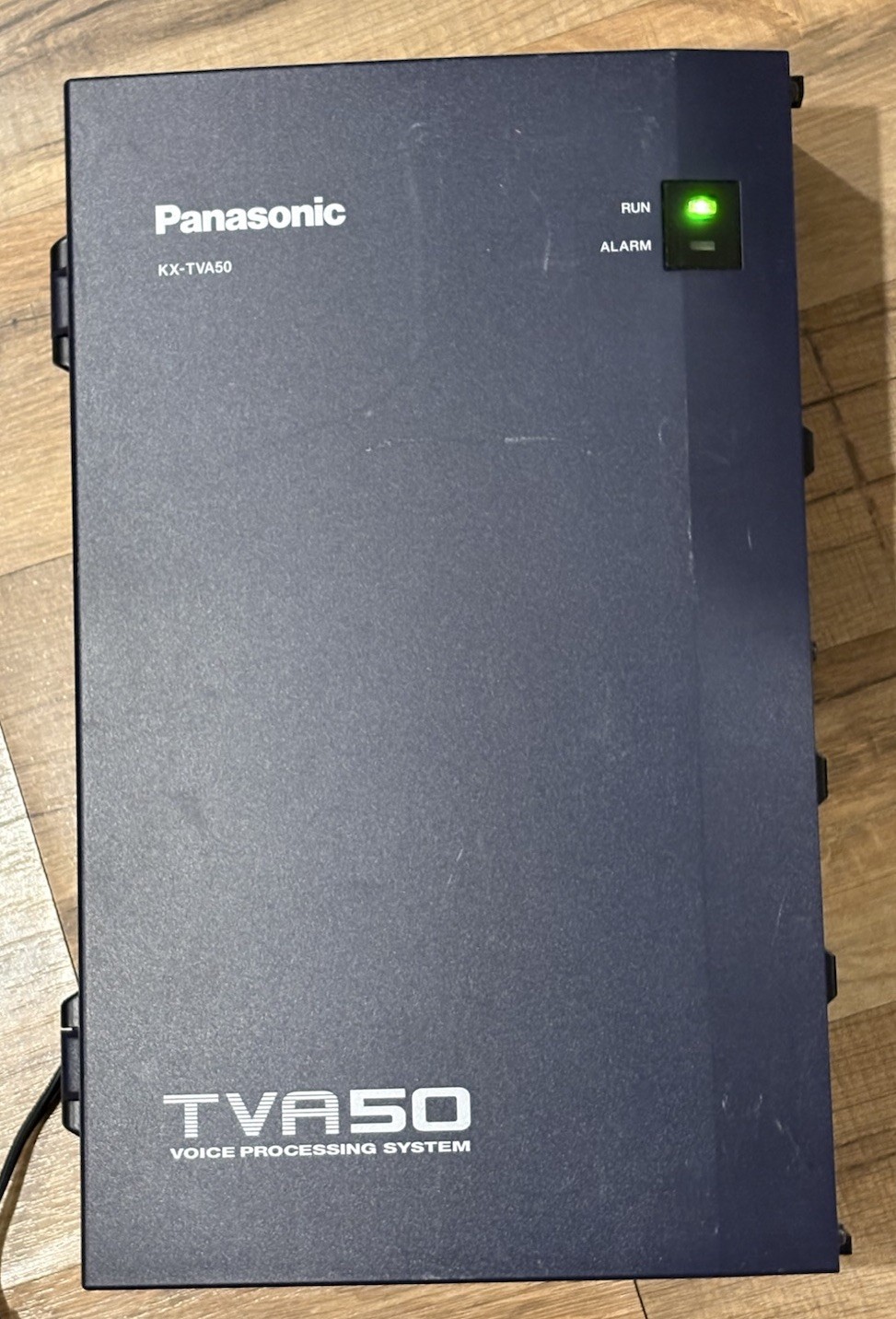 Panasonic KX-TVA50 Voice Processing System & AC Adaptor PSLP1322 Powers On
