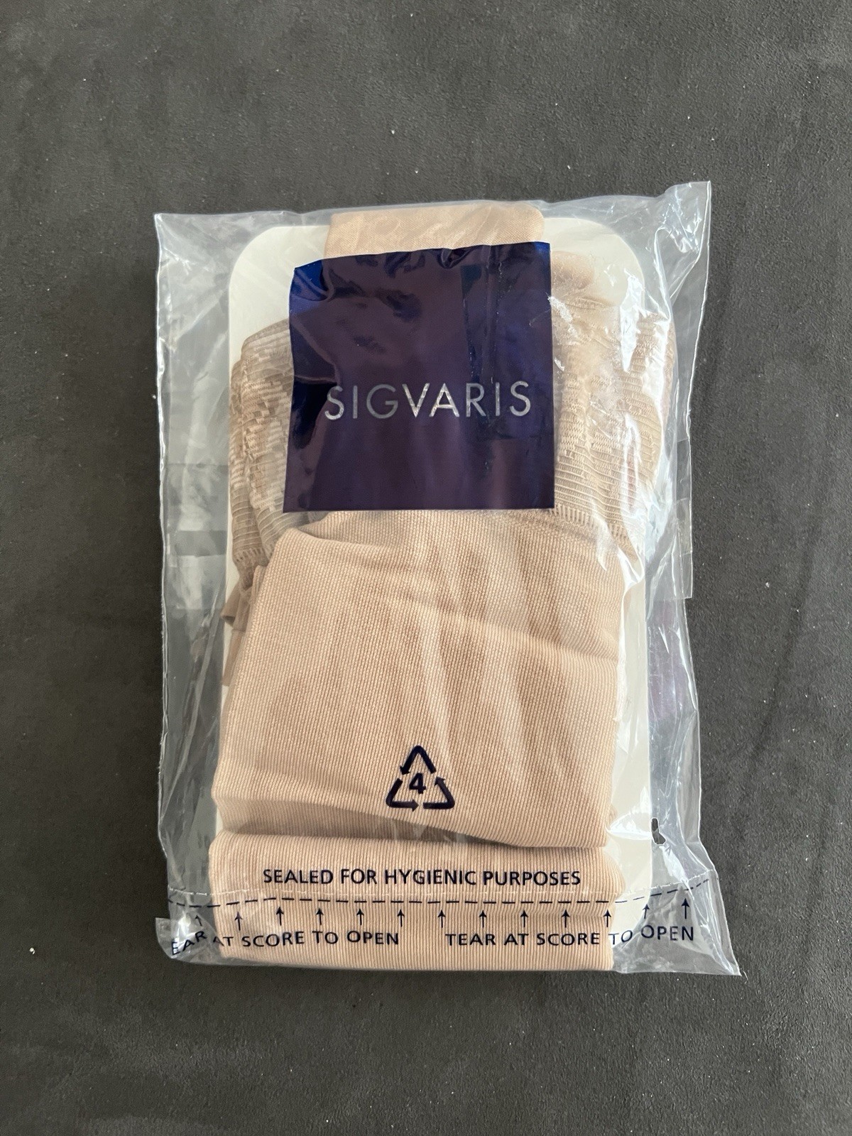 Sigvaris Women Thigh High Open Toe ML 30-40 mmhg Golden Tan New No Box 783NMLO