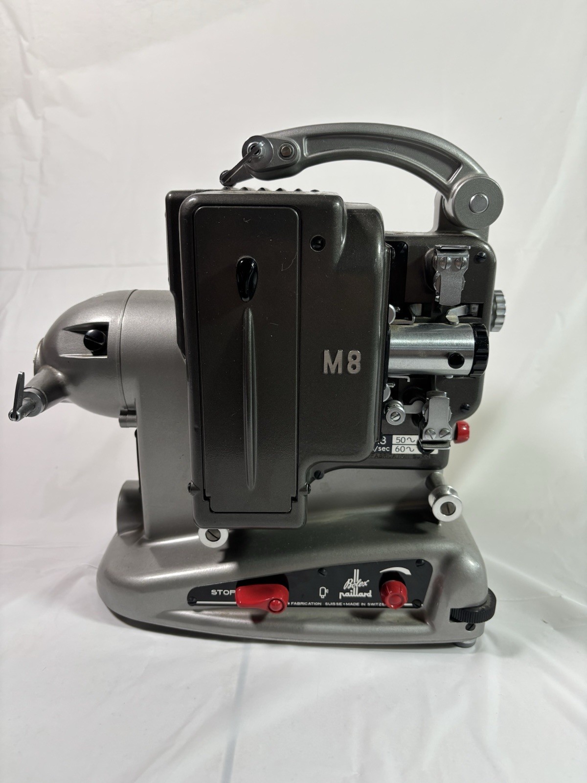 8mm M8 BOLEX PAILLARD PROJECTOR  UnTested No Power Cord. As Is Cosmetically Good