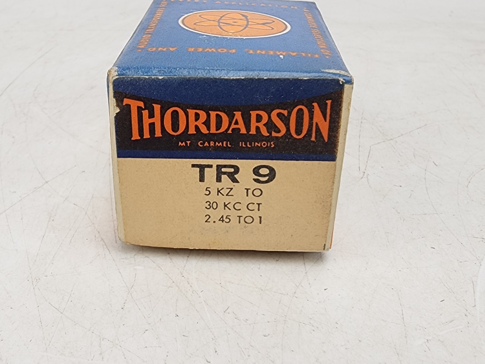 Vintage Thordarson TR-9 Transistor Input Interstage Transformer 5KZ 30KC