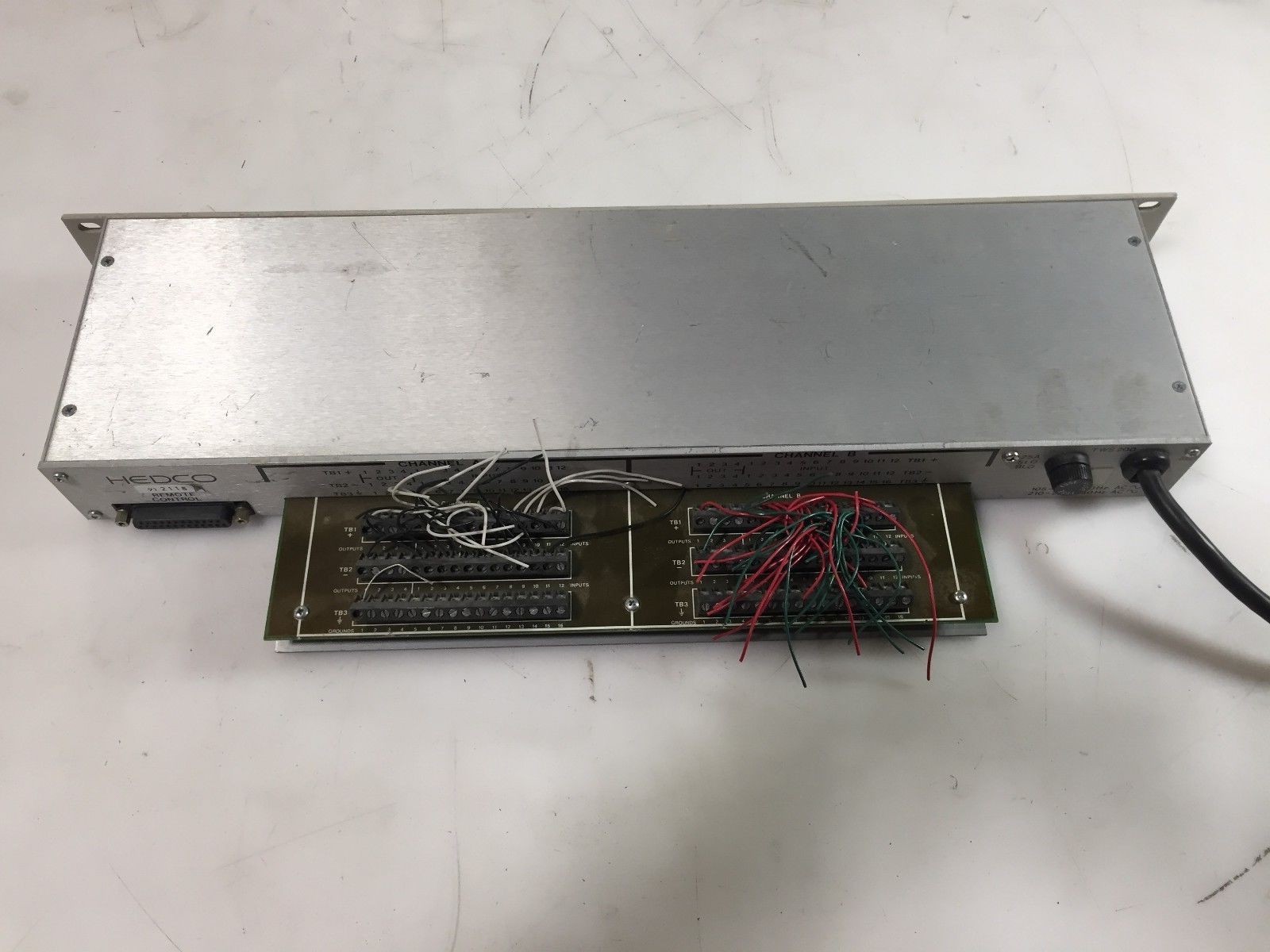 Hedco TWS200 Remote Control