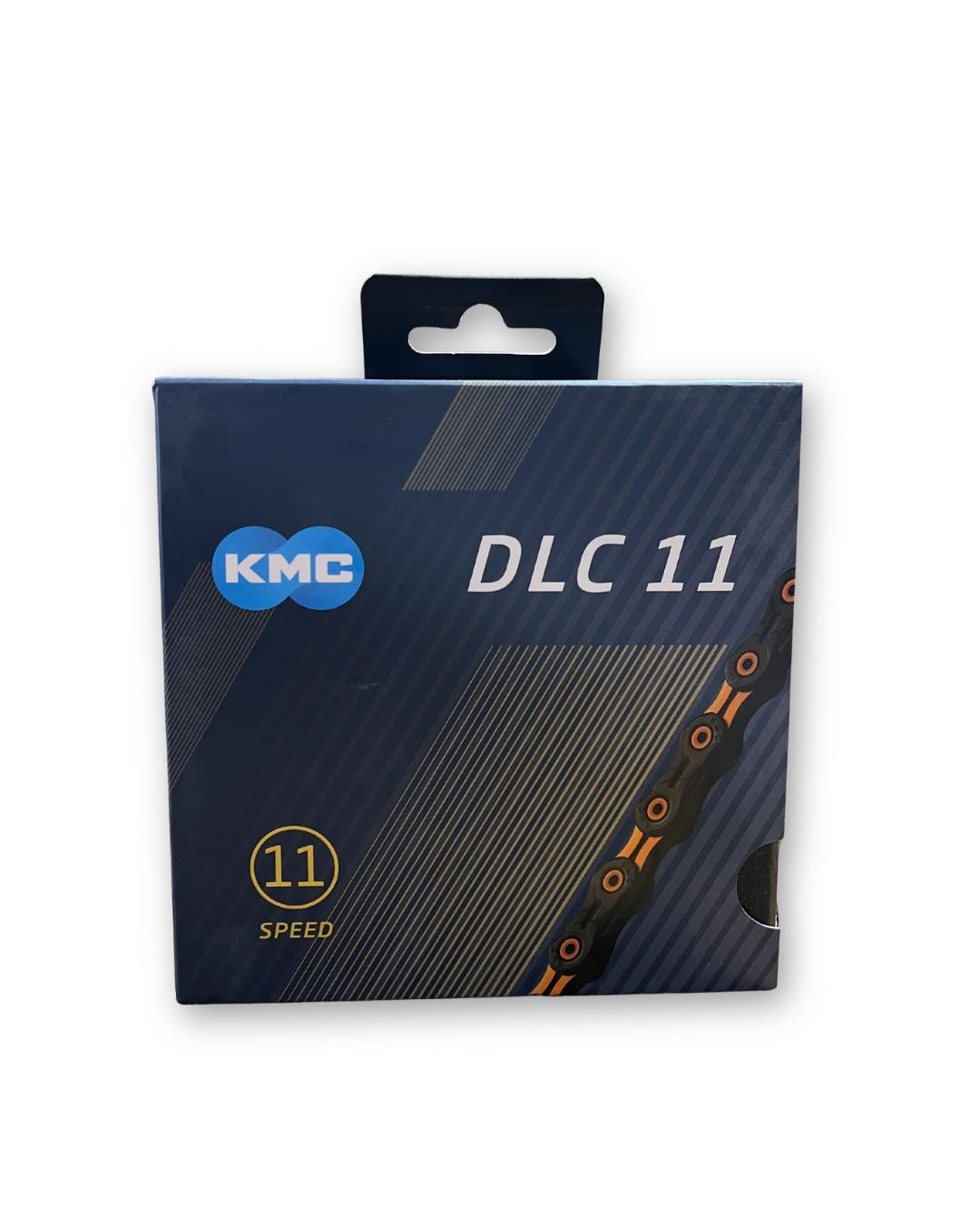 KMC DLC 11 Chain Black Orange 11 Speed 118 Links MissingLink Shimano SRAM