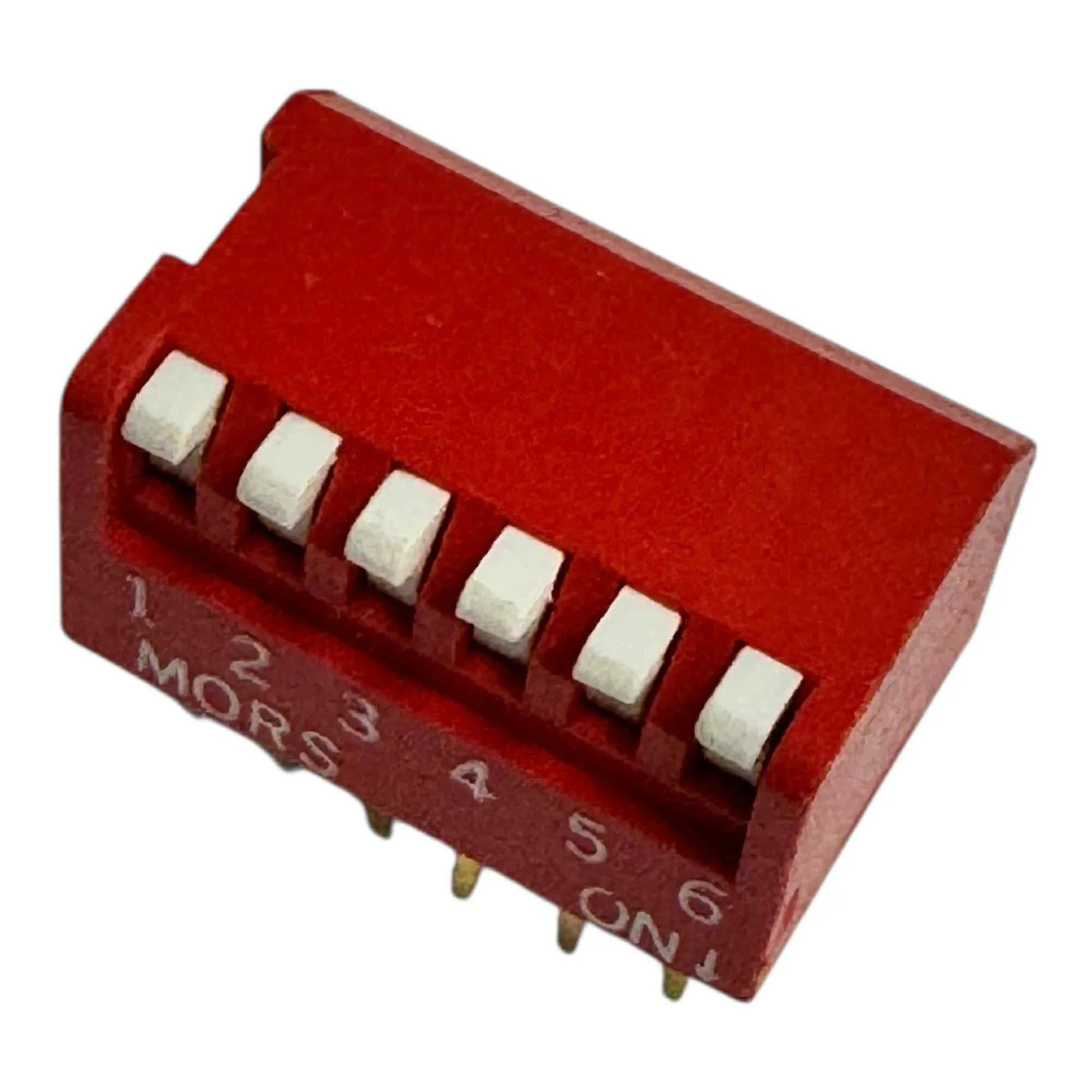 Mors DIP Slide Switch 6 Position SPST