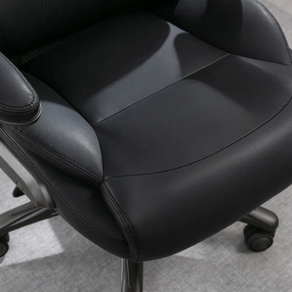La-Z-Boy Air Lumbar Manager Office Chair, Reclining Chair with Memory Foam Seat