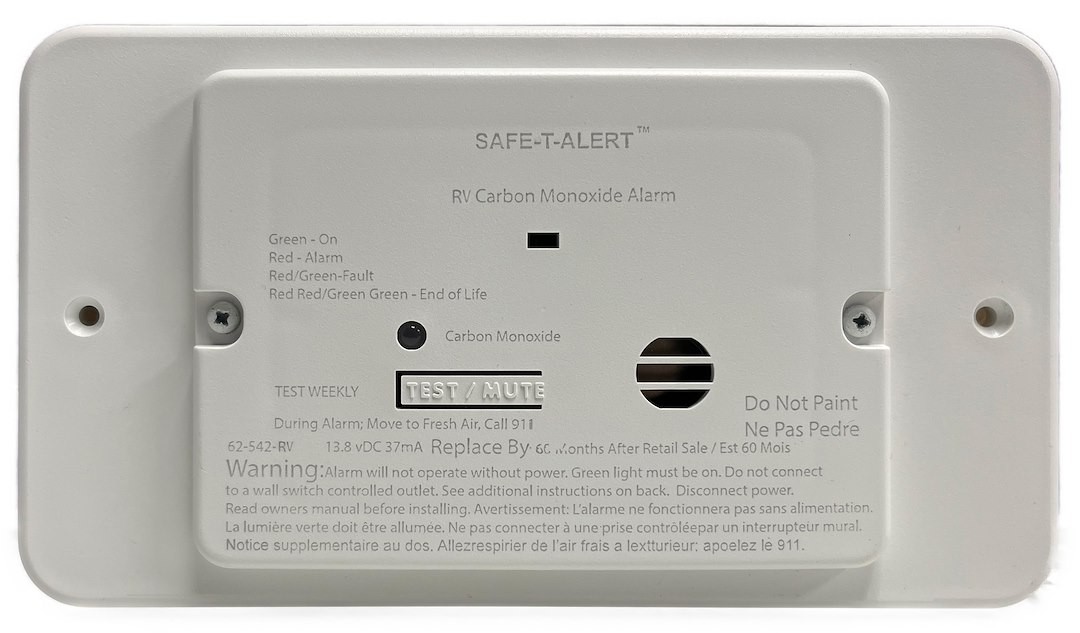 MTI Industry 62-542-WT-TR - Carbon Monoxide Detector