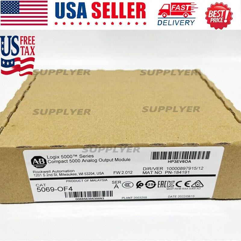 New 5069-OF4  Compact 5000 Analog Output Module AB 5069OF4 US Free Tax