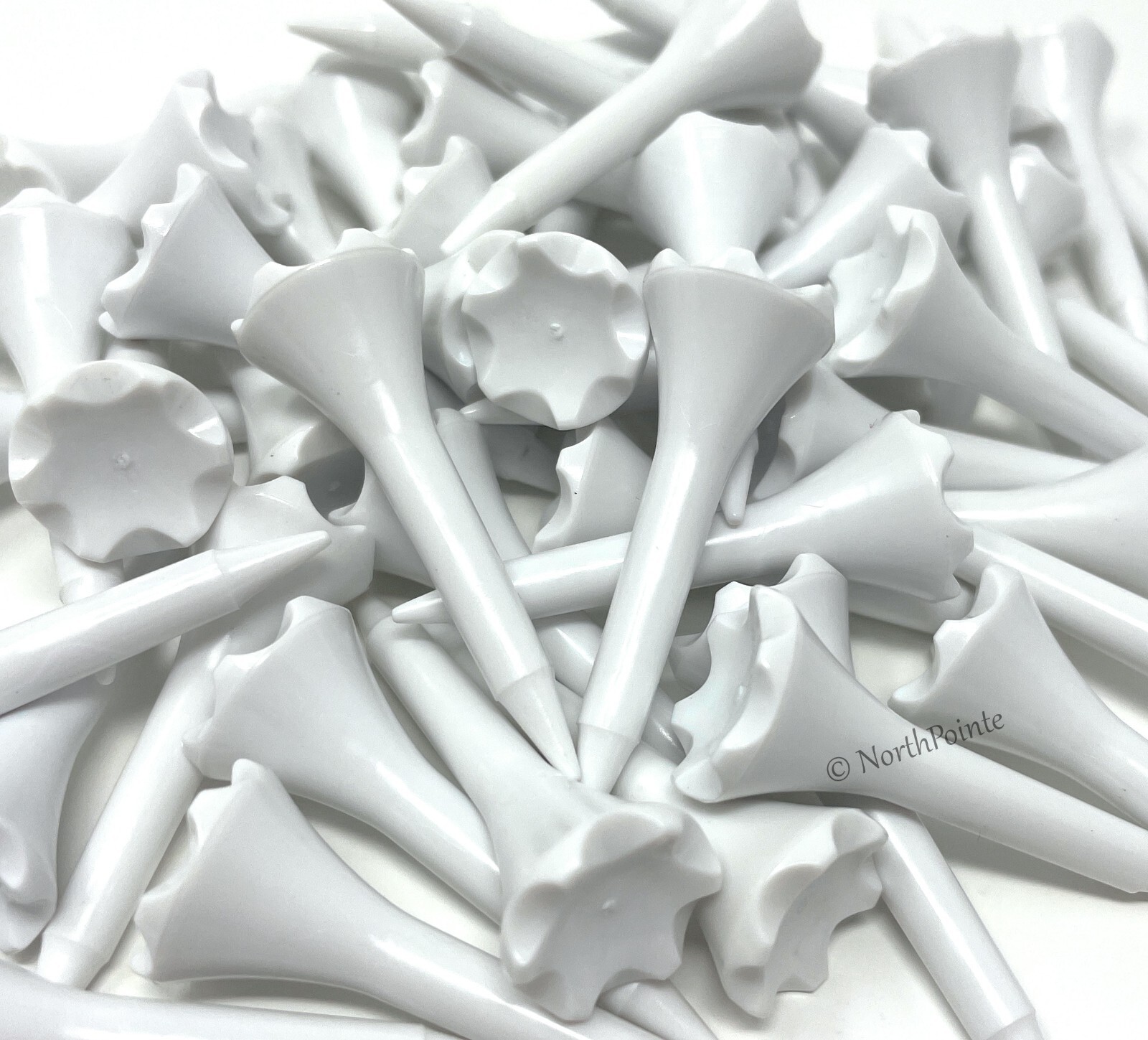 Range Golf Tees ~  1 ½” Plastic Golf Tees 50 Count BULK (Great Par 3's as well)