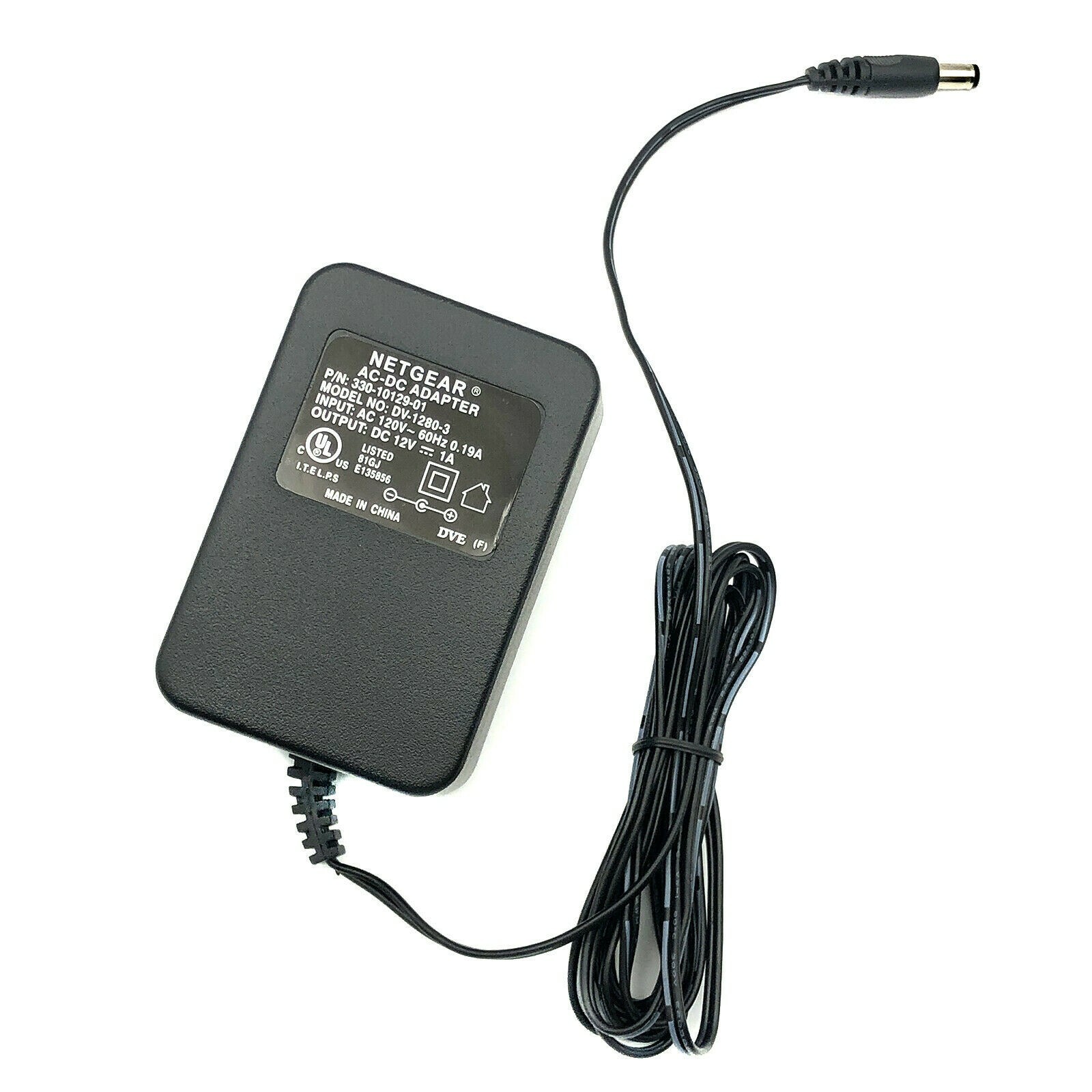 Original Netgear AC Adapter For Netgear ProSafe VPN Firewall FVS318 DC12V 1A OEM