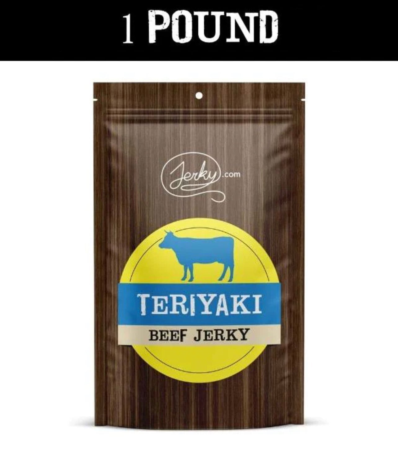 All-Natural Beef Jerky - Teriyaki - 1 Pound Bag