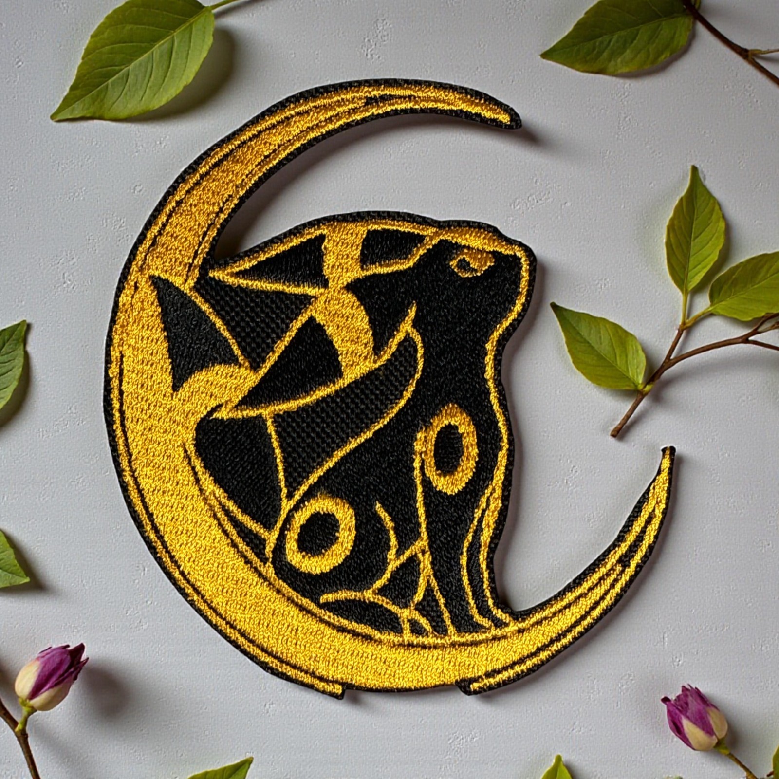 Umbreon Moon Embroidery Patch 4.03" X 3.67"