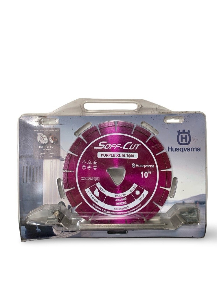 Husqvarna Purple XL 10-1000 Soff-Cut Blade – 10" – New