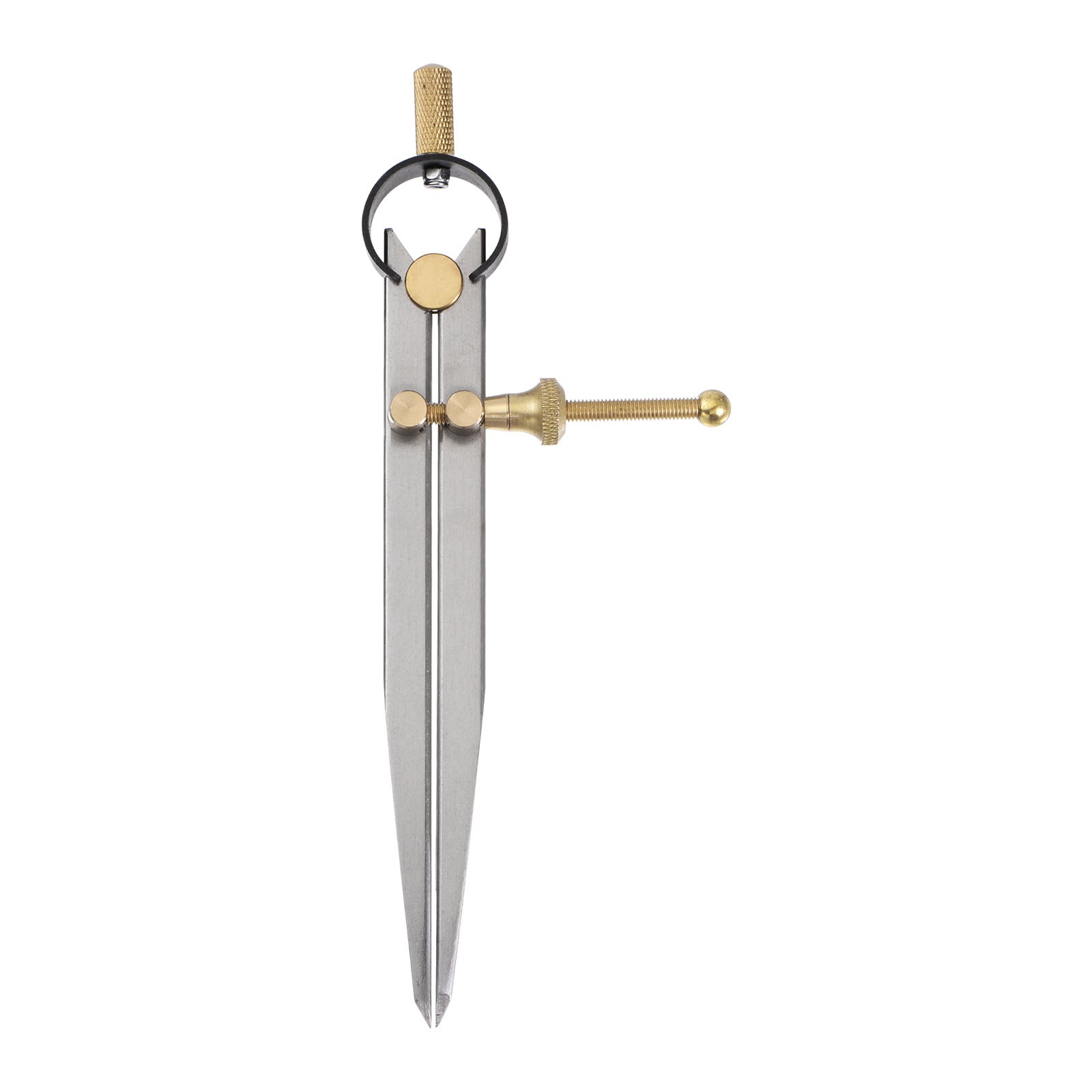 Spring Joint Caliper 6Inch 150mm Spring Divider with Brass Fulcrum Flat Leg