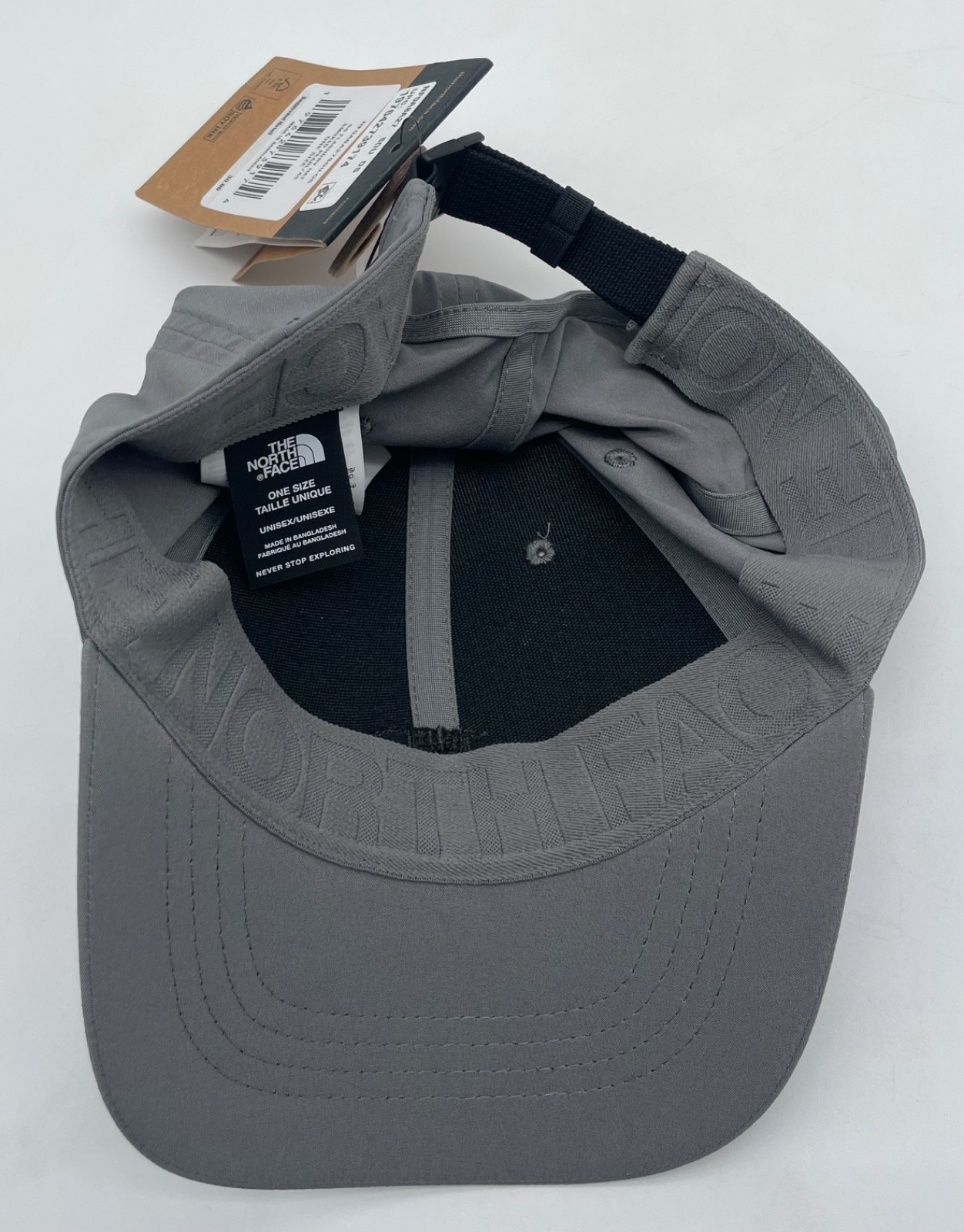 The North Face 66 FLASHDRY Hat Cap in Smoked Pearl/Asphalt Grey $30