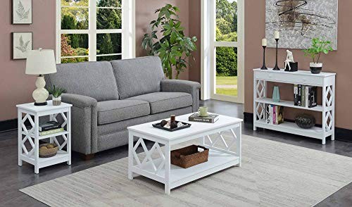 Diamond Coffee Table White
