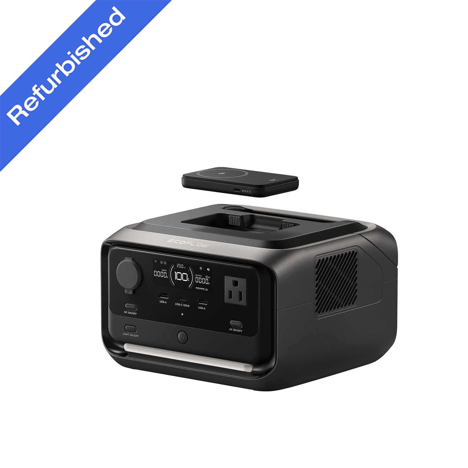 EcoFlow River 3 Plus 286Wh Wireless Boost Combo & 5000mAh RAPID Power Bank