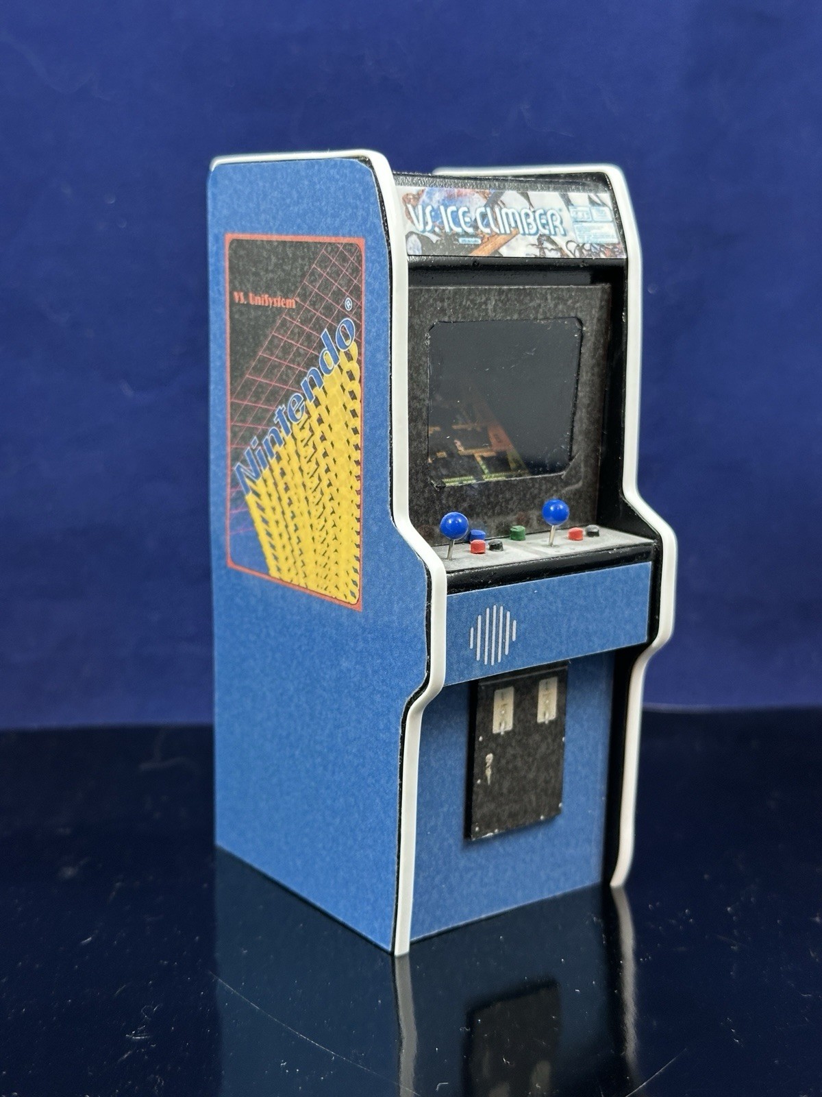 Custom Mini Arcade Machine Model (1:18 Scale): Ice Climber