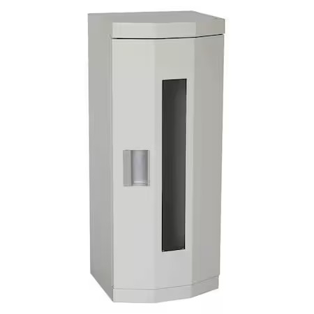 Zoro Select 35Gx46 Fire Extinguisher Cabinet, Surface Mount, 30 11/16 In, 35Gx46