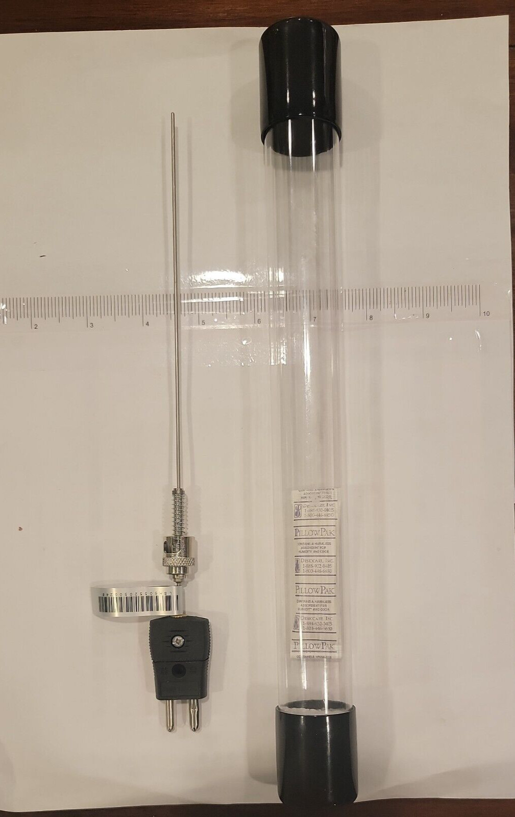 Watlow AC1065502 Mineral Insulated Thermocouple, Adjustable Spring Max 900 Deg F