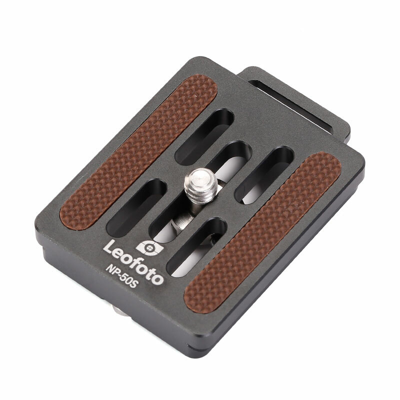 【Leofoto USA】Leofoto NP-50S 50mm Universal Plate ARCA Compatible